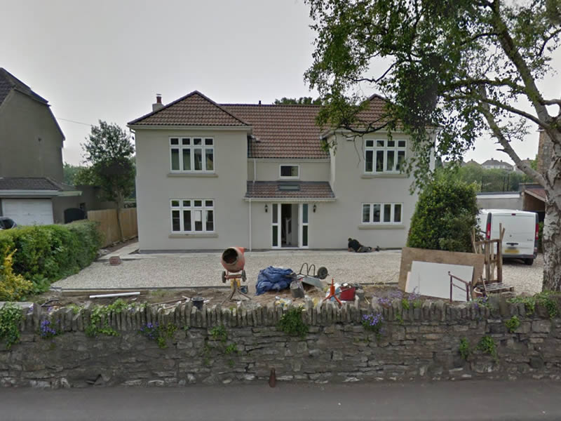 Whitchurch extension and knock through